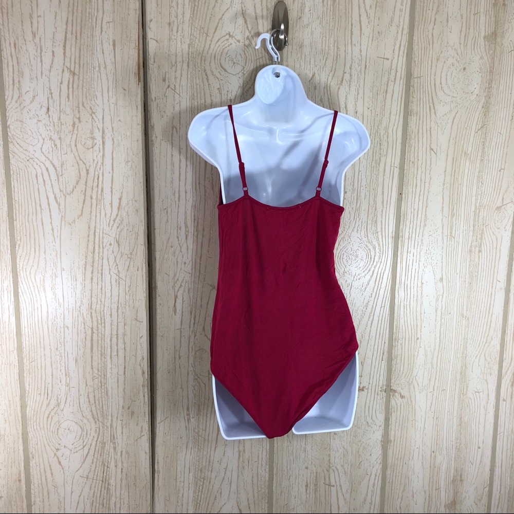 American Rag Lace Trimmed Bodysuit Size L - Picture 2 of 8